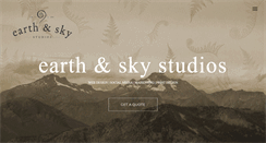 Desktop Screenshot of earthandskystudios.com